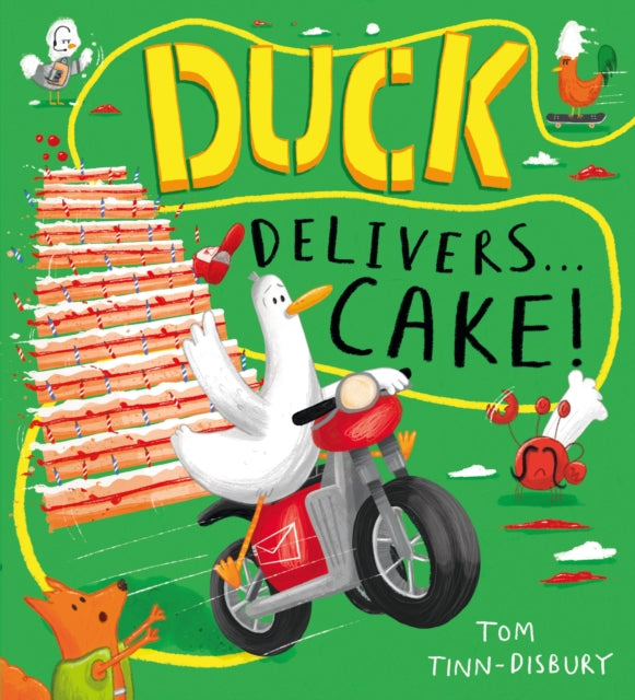 Duck Delivers Cake By Tinn-disbury, Tom