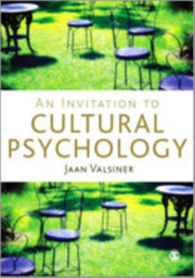 Invitation To Cultural Psychology By Valsiner, Jaan