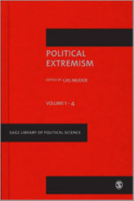 Political Extremism 4 Volume Set By Mudde, Cas (ed)