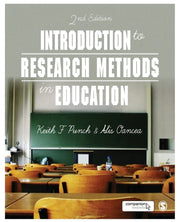 Introduction To Research Methods In Educ