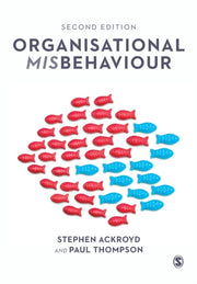 Organizational Misbehaviour By Ackroyd, Stephen