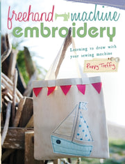 Freehand Machine Embroidery By Treffry, Poppy