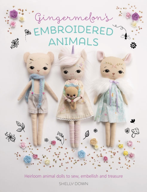 Gingermelons Embroidered Animals