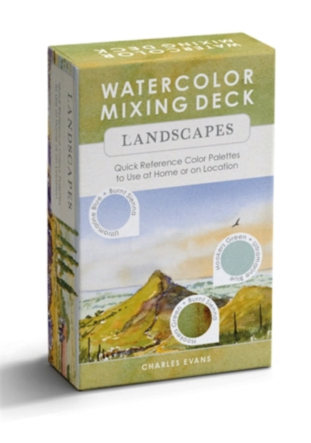 Watercolor Mixing Deck Landscapes