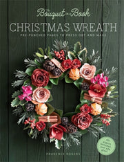 Bouquet In A Book Christmas Wreath By Rogers, Prudence