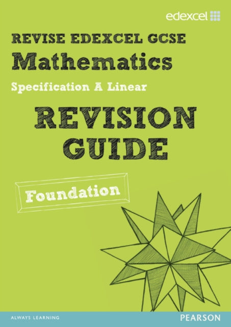 Revise Edexcel Gcse Mathematics Edexcel By Pledger  Keith