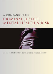 Companion To Criminal Justice Mental Hea