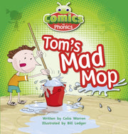 Comics For Phonics Tom S Mad Mop Pink A