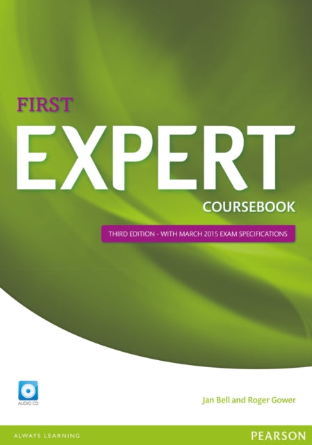 Expert First 3rd Edition Coursebook With