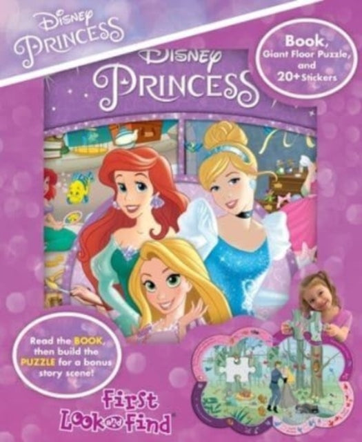 Disney Princess Book And Puzzle