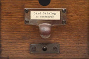 Card Catalog Notecards