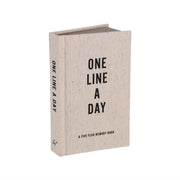 One Line A Day Canvas A Five Year Memory