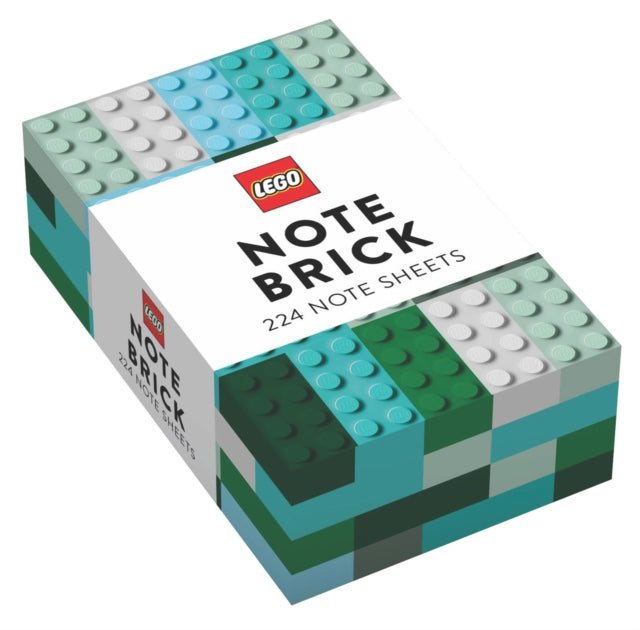 Lego Note Brick Blue-green