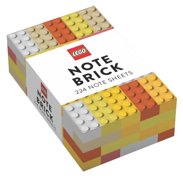 Lego Note Brick Yellow-orange