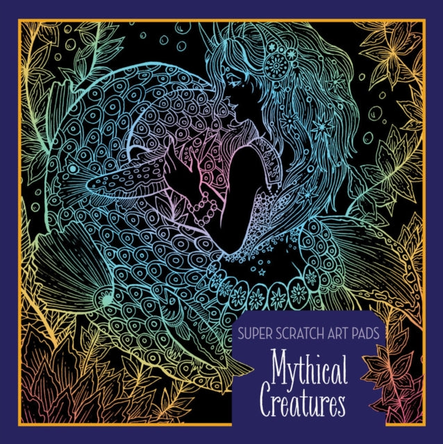 Super Scratch Art Pads Mythical Creature