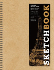 Sketchbook Basic Large Spiral Kraft