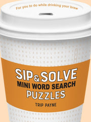 Sip Solve Mini Word Search Puzzles