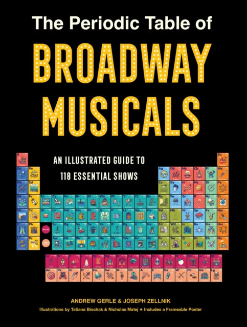 Periodic Table Of Broadway Musicals By Gerle, Andrew