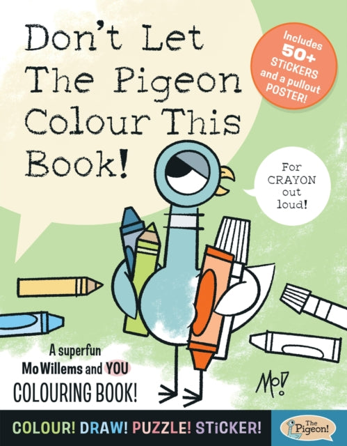 Dont Let The Pigeon Colour This Book
