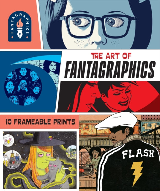 Art Of Fantagraphics Poster Book By Fantagraphics Publis