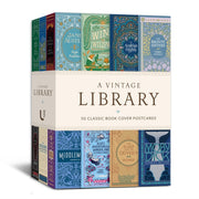 Vintage Library 50 Classic Book Cover Po By Unknown