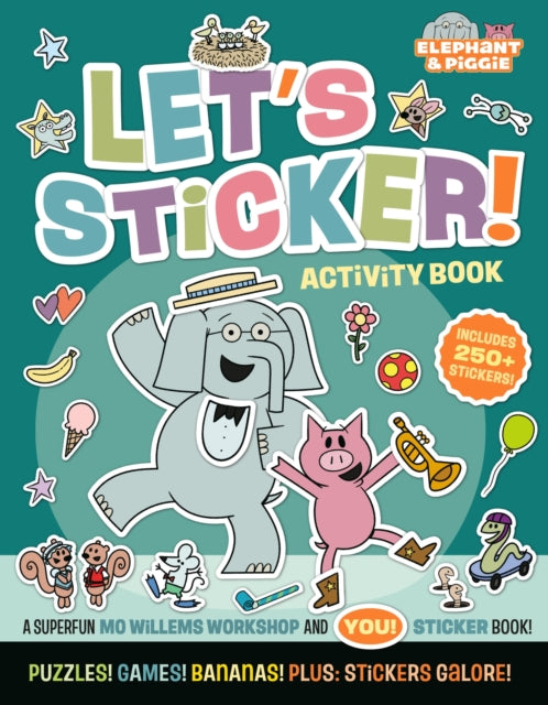 Elephant & Piggie Lets Sticker