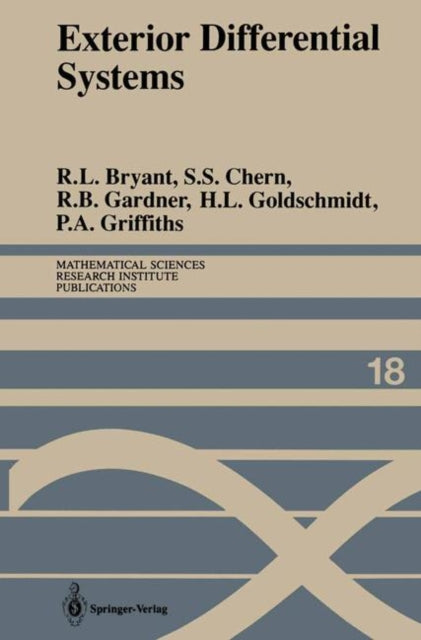 Exterior Differential Systems By Bryant, Robert L.