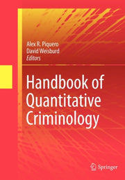 Handbook Of Quantitative Criminology
