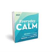 2027 Everyday Calm Boxed Calendar By Sourcebooks