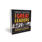 2027 Great Quotes From Great Leaders Bo By Sourcebooks