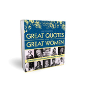 2027 Great Quotes From Great Women Boxe By Sourcebooks