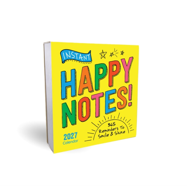 2027 Instant Happy Notes Boxed Calendar By Sourcebooks