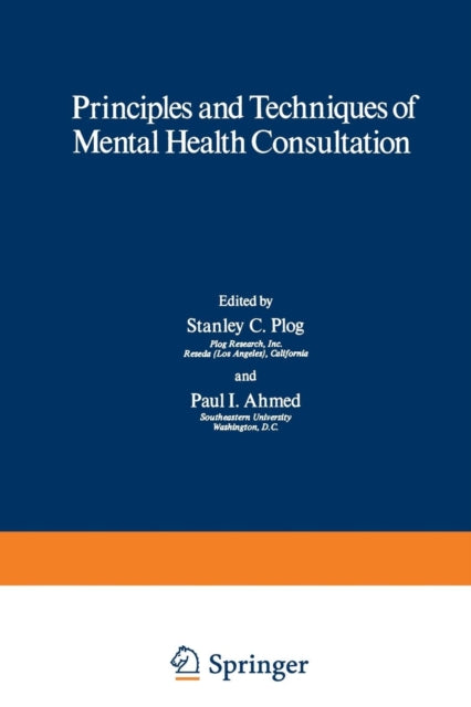 Principles And Techniques Of Mental Heal