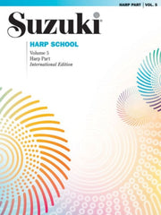 Suzuki Harp School 5 Book By Suzuki, Shinichi