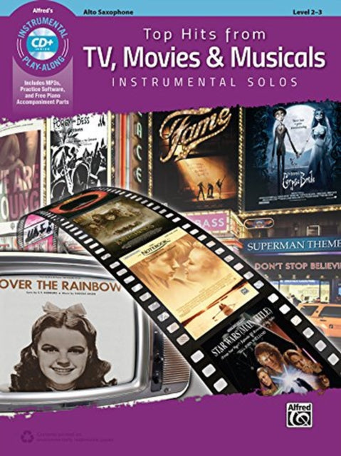 Top Tv Movie & Musical Inst Solos Ax Cd By Various