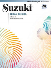 Suzuki Organ School 4 With Cd By Suzuki, Shinichi
