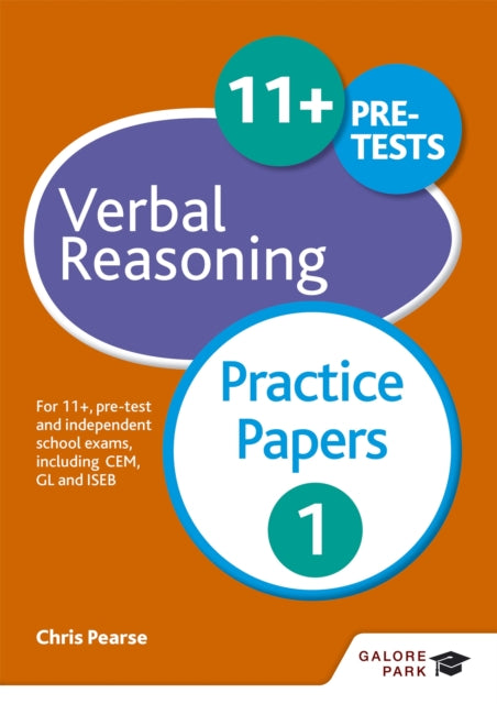 11+ Verbal Reason Practice Paper 1