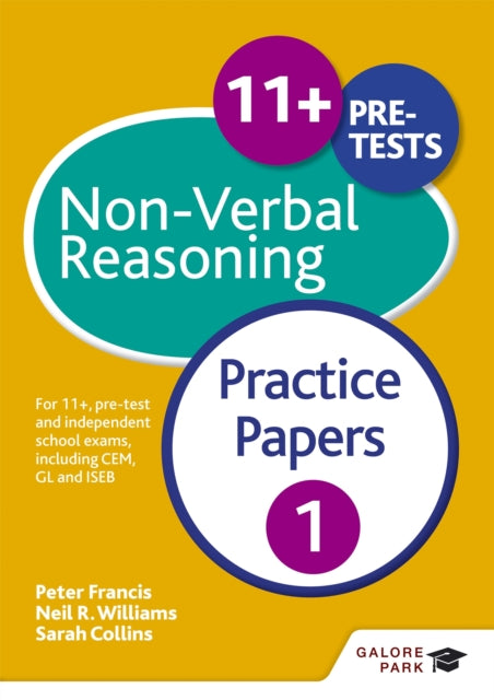 11+ Non Verbal Reasoning Pract/papers 1