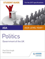 Aqa As/a Yr 1 Politics Government/uk 1 By Fairclough, Paul