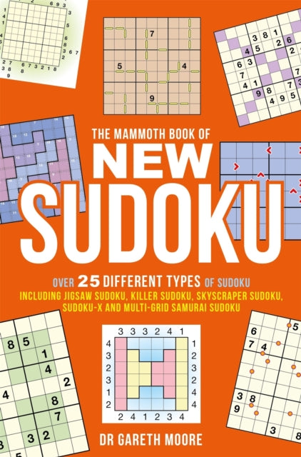 Mammoth Book Of New Sudoku By Moore, Gareth