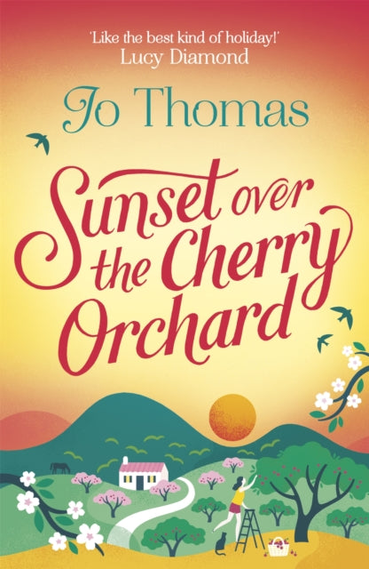 Sunset Over The Cherry Orchard