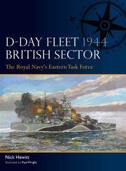 D Day Fleet 1944 British Sector