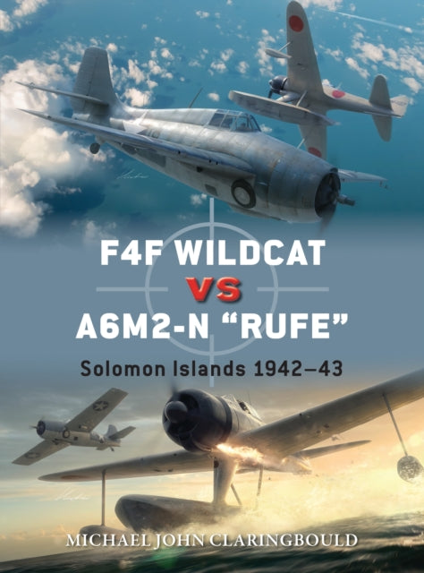 F4f Wildcat Vs A6m2-n Rufe By Claringbould, Michae