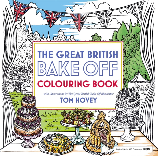 Great British Bake Off Colouring Bo