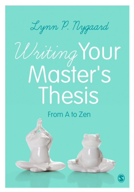 Writing Your Masters Thesis