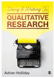 Doing Writing Qualitative Research