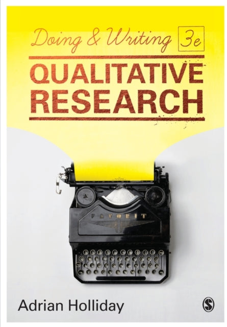 Doing Writing Qualitative Research