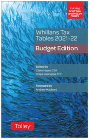 Whillans Tax Tables 2021-22 Budget Edit