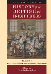 Edinburgh History Of The British & Irish By Brownlees, Nicholas