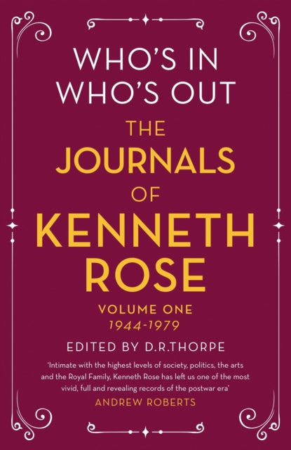 Whos In Whos Out The Journals Of Ke